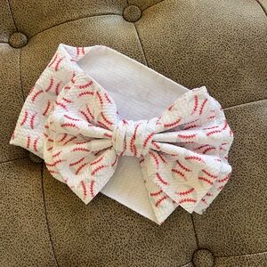 Baseball Print Kids Headband
